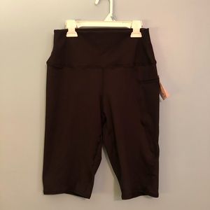Athletic biker shorts
